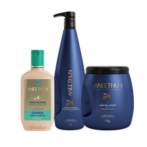 Kit Linha A Creme Silicone Cachos -1LKg-